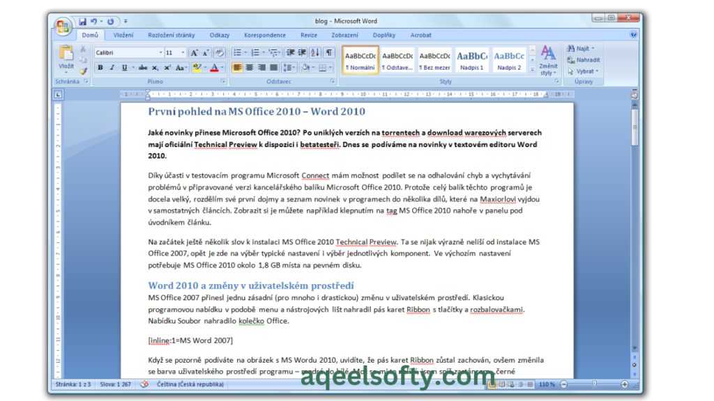 Microsoft Office 2010 Free Download For Windows (7,8,10 and 11) With 32 & 64 Bit